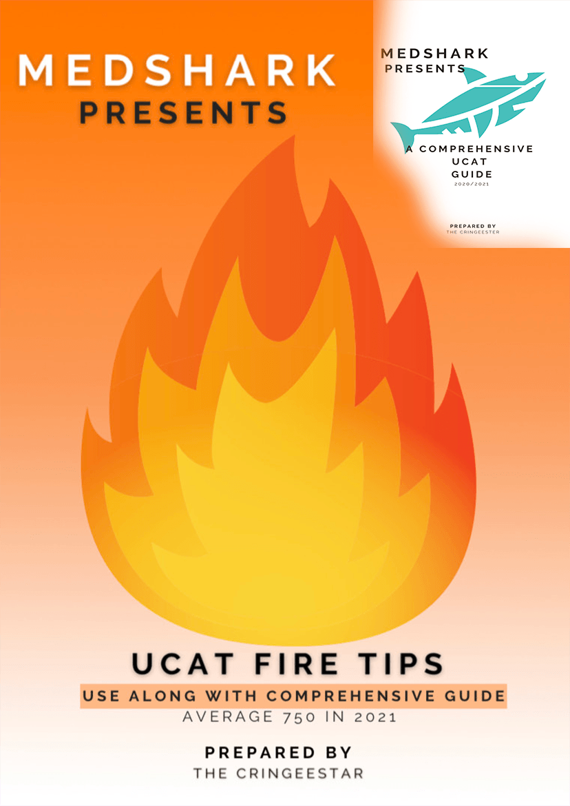Comprehensive UCAT Ebook + UCAT Fire tips (2 Book bundle Less than £5)