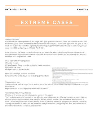 UCAT Fire Tips (To be used alongside the Comprehensive Guide)